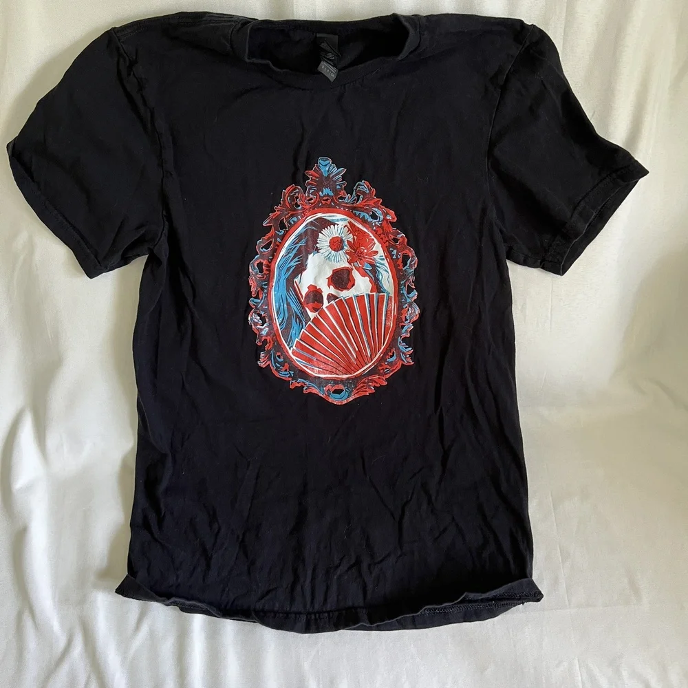 Path of the Pale Rider T-shirt Small Black Short Sleeve Graphic Sci-Fi Comic